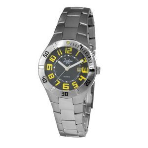 JUSTINA Stainless Steel Luxury Dress Watch Women Silver Watches